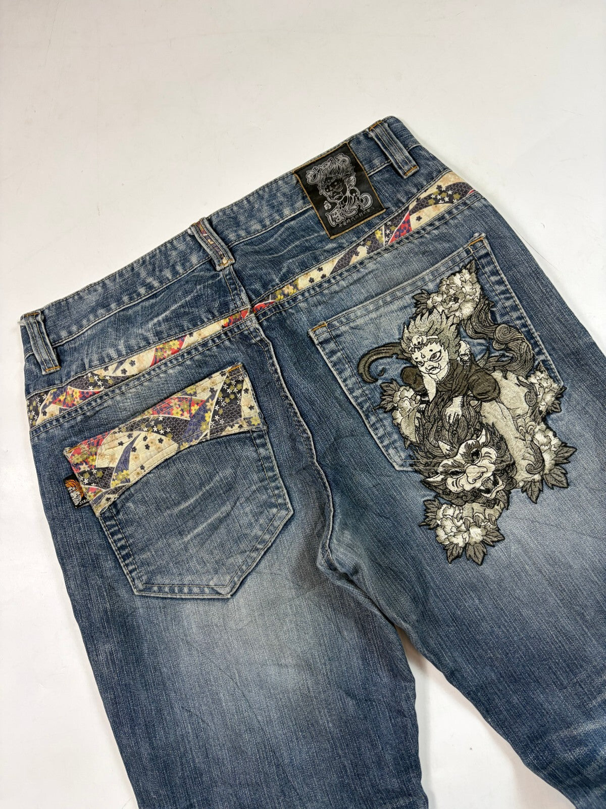 Vintage Y2K Japanese hip hop jeans (W32)