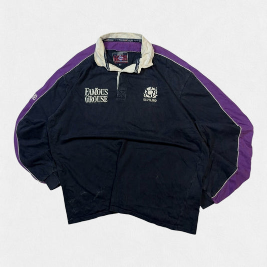 Vintage Scotland 1999/00 Cotton Oxford rugby shirt (XXL)