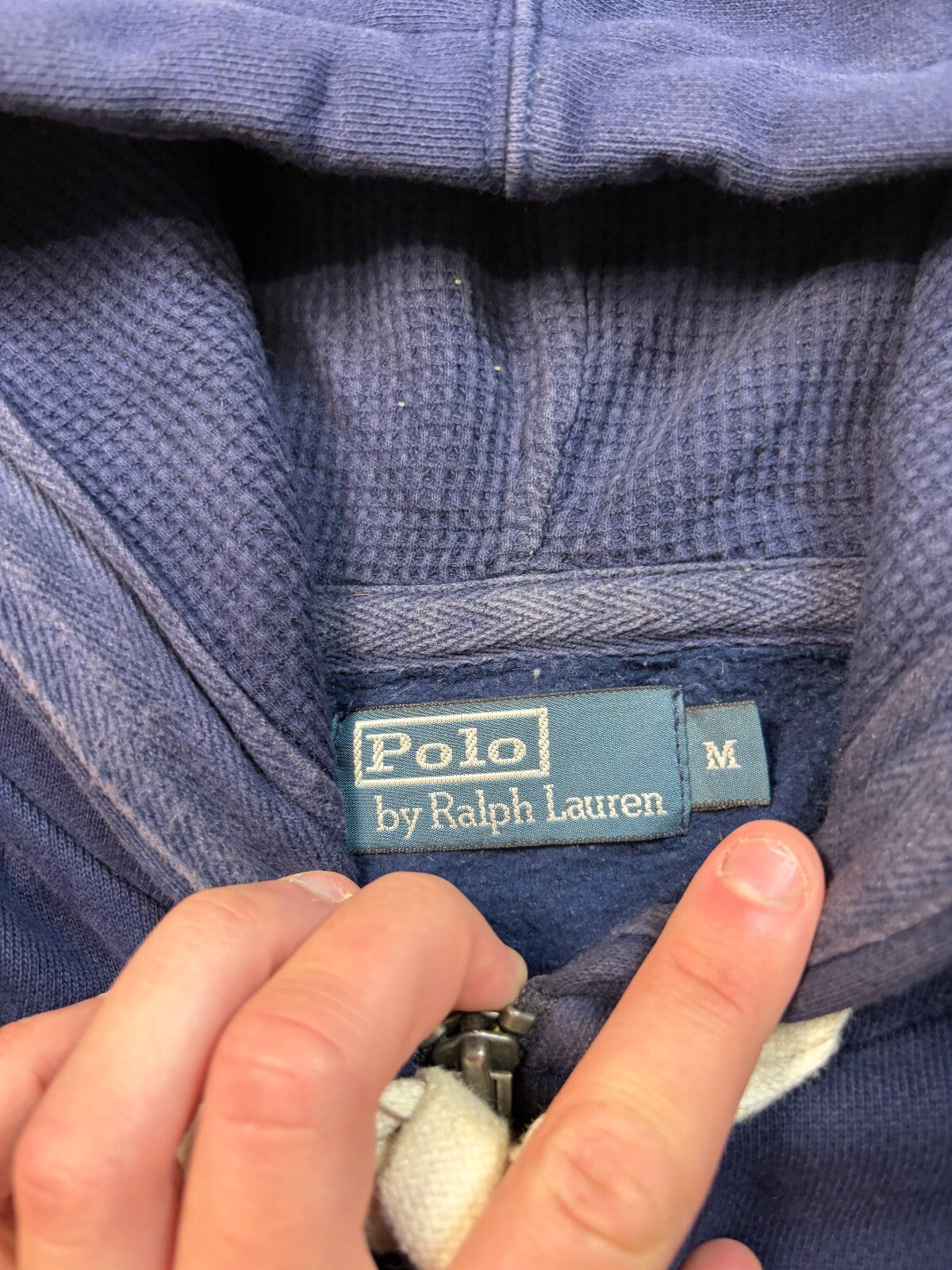 Vintage Polo Ralph Lauren full zip up hoodie (M)