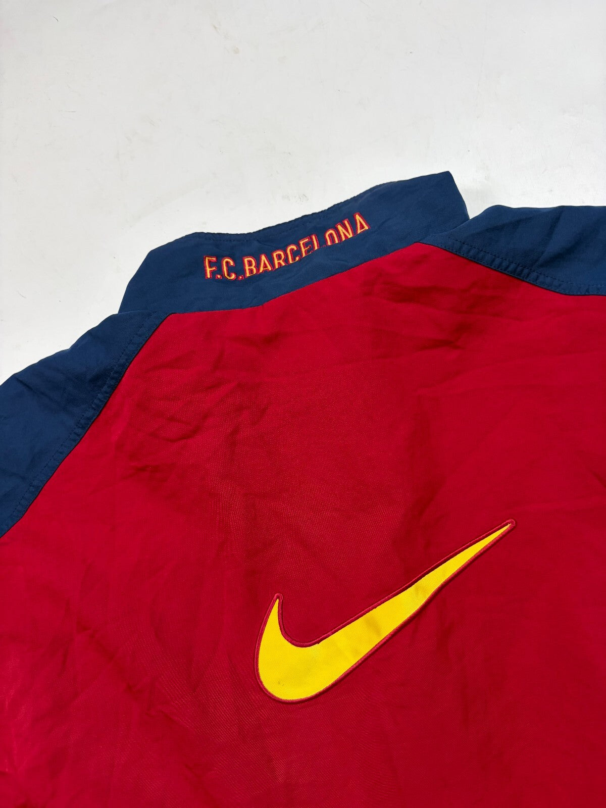 Vintage Barcelona 1998-00 Nike football track jacket (XXL)