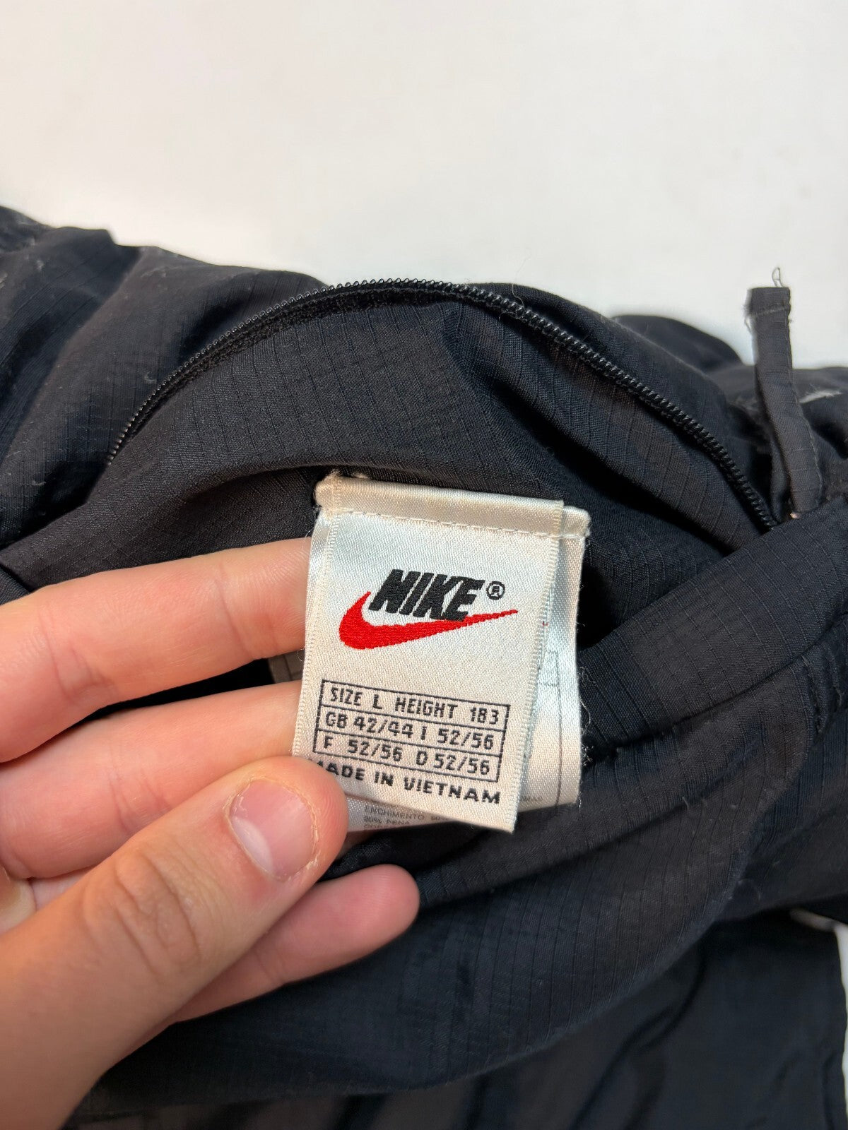 Vintage 90s Nike reversible gilet puffer jacket (L)