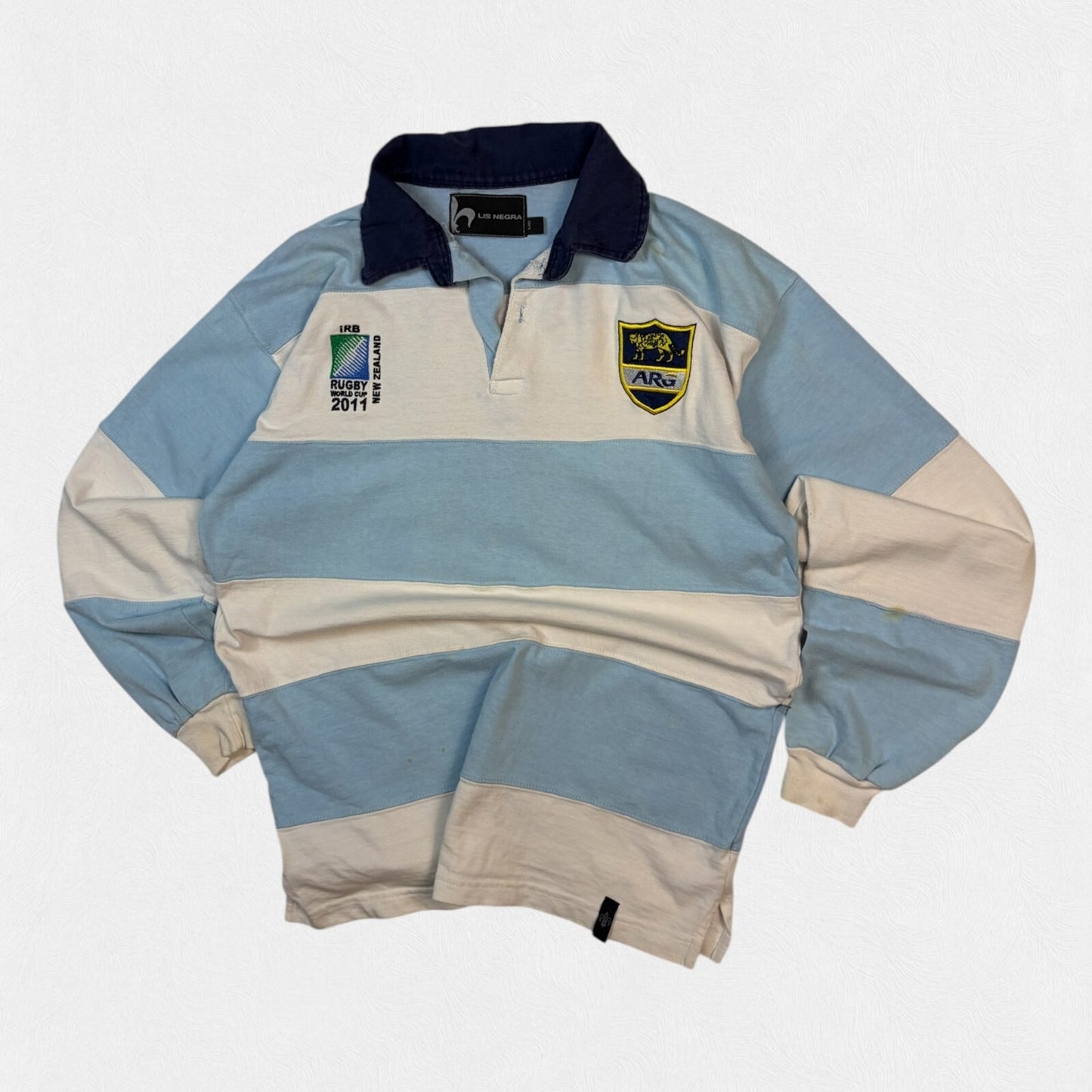 Argentina 2011 world cup rugby union shirt (L)