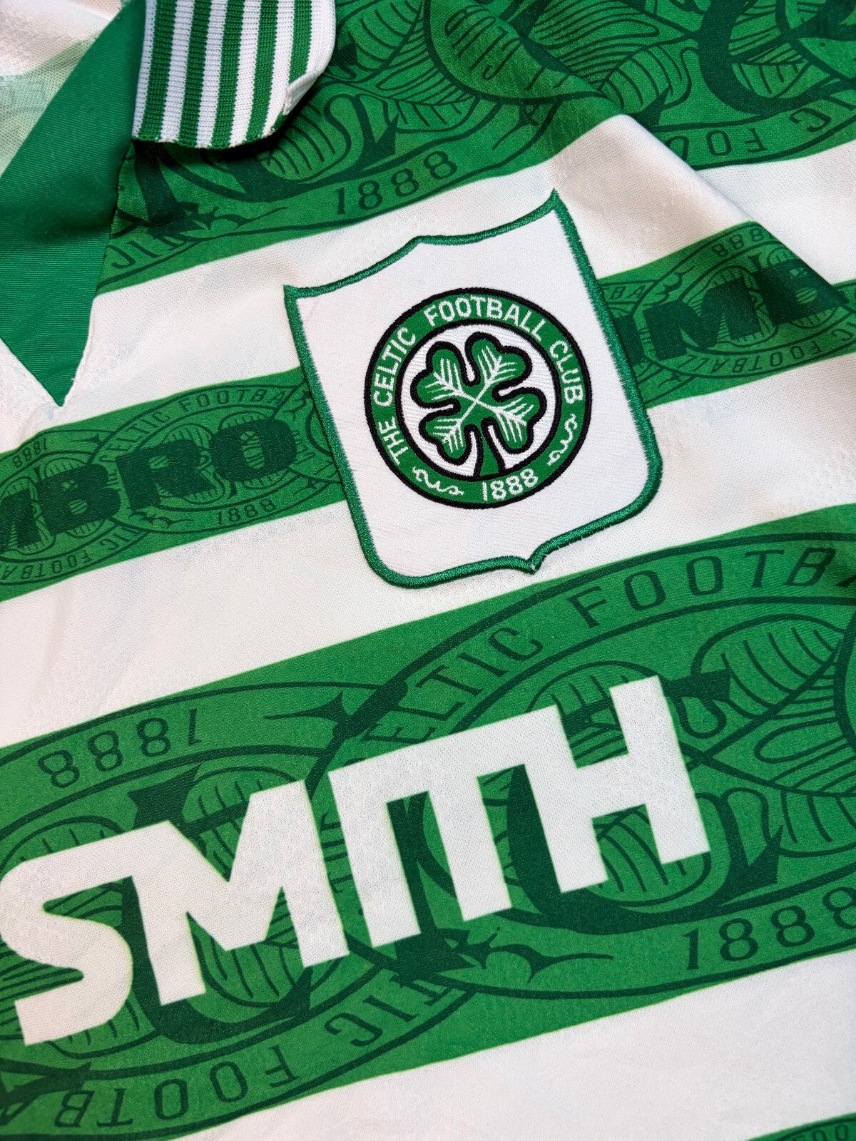 Vintage Celtic 1995-97 Umbro home football shirt (L)