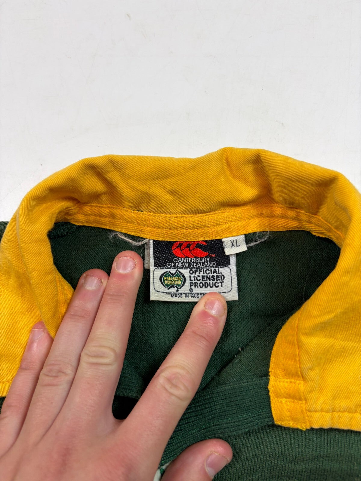 Vintage Australia 1994/95 Canterbury rugby league shirt (XL)