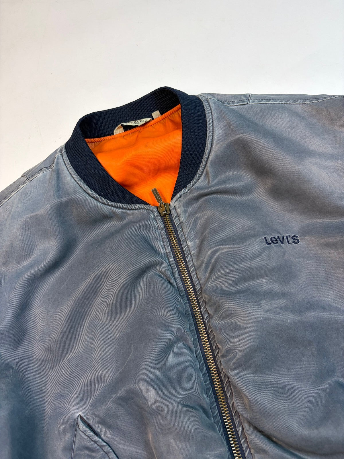 Vintage Levi's MA-1 flight bomber jacket (M)