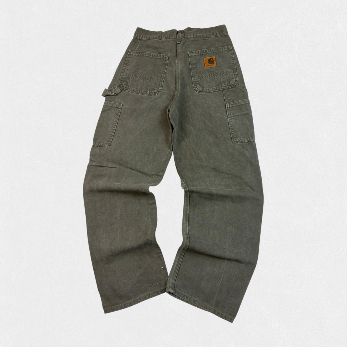 Vintage Y2K Carhartt paint splattered baggy carpenter pants (W28)