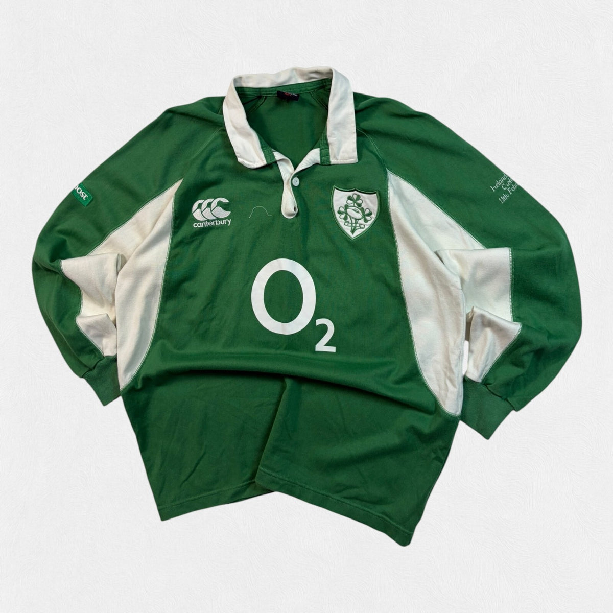 Vintage Ireland 2006/07 Canterbury rugby union shirt (L)