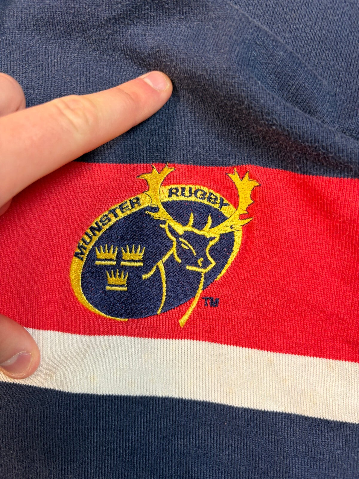 Vintage Munster 2003/04 Canterbury rugby union shirt (S)