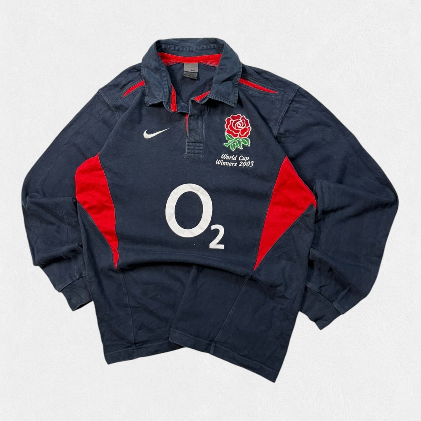 Vintage England 2003 world cup Nike rugby shirt (L)