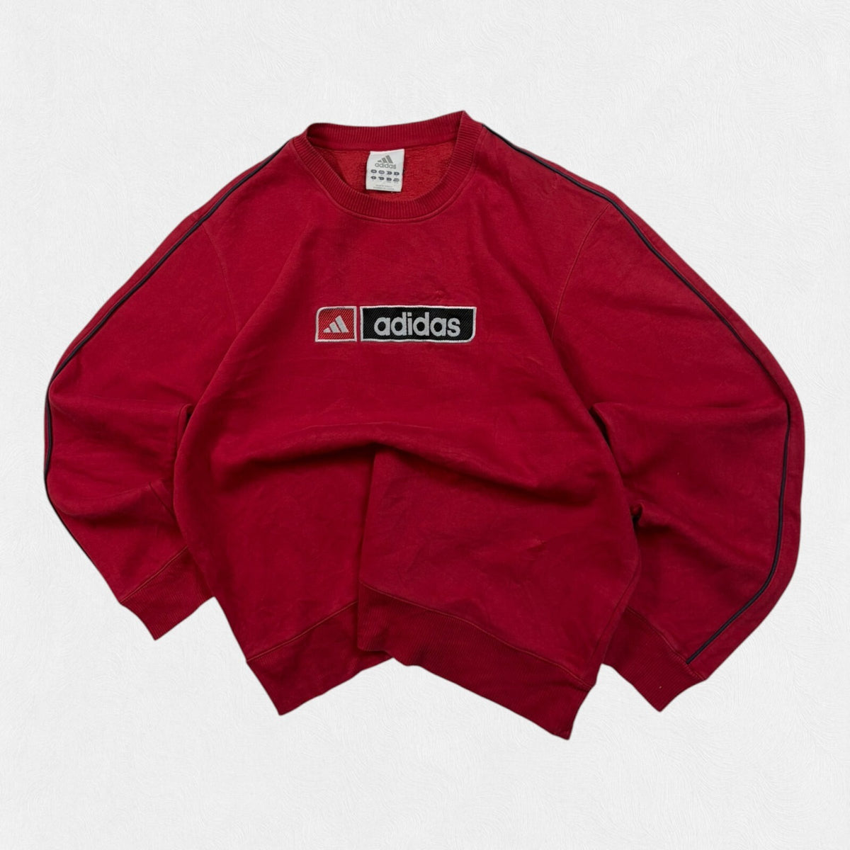 Vintage Y2K adidas spell out sweatshirt (L)