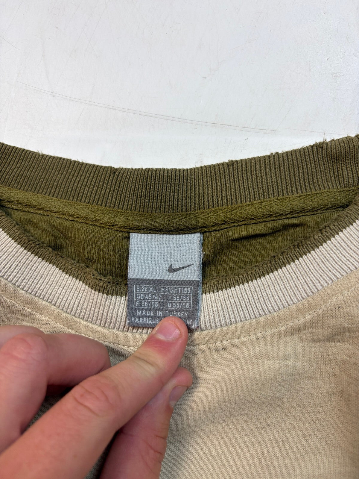 Vintage Nike centre swoosh sweatshirt (XL)