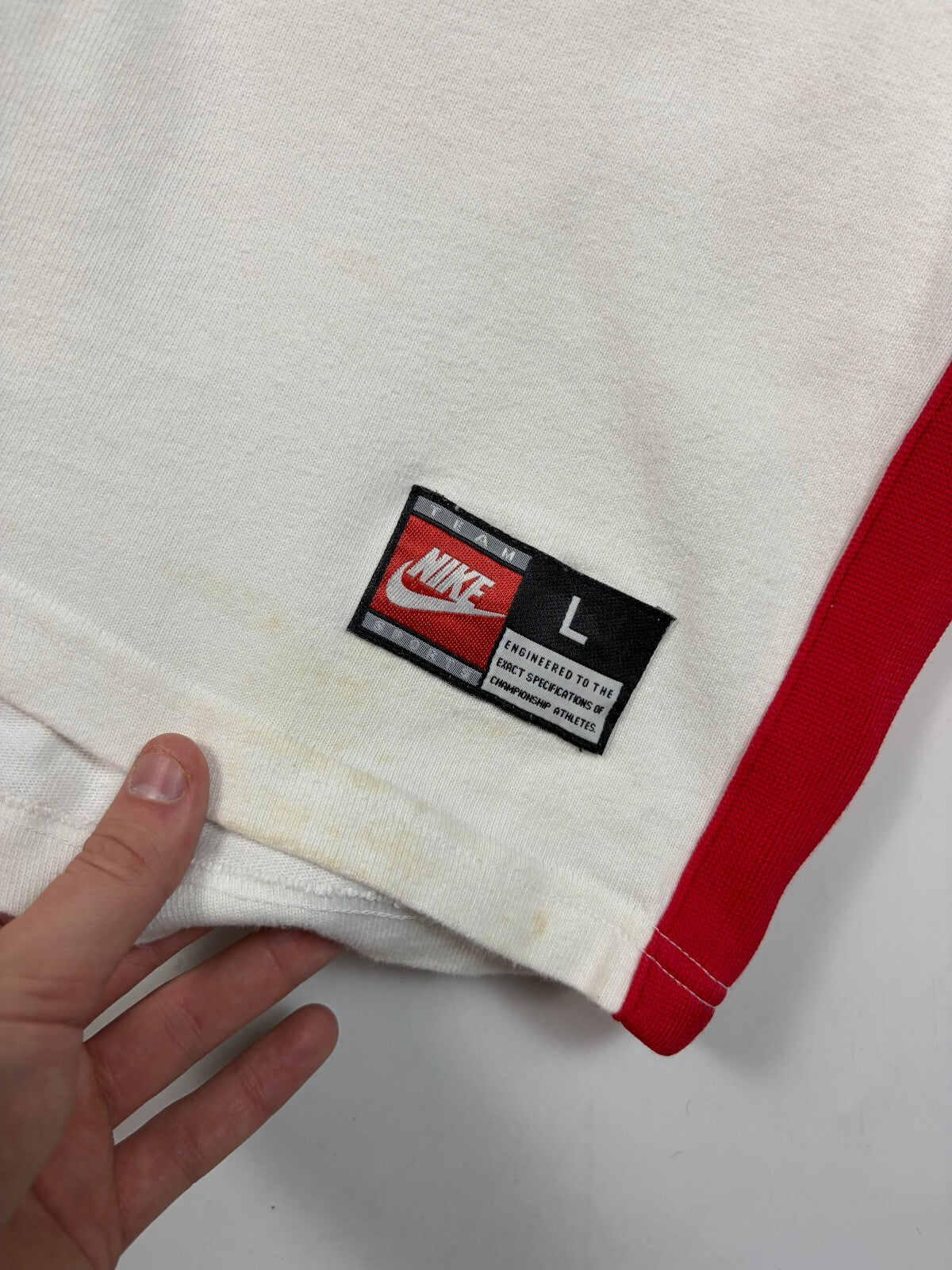 Vintage England 1997-99 Nike rugby union shirt (L)