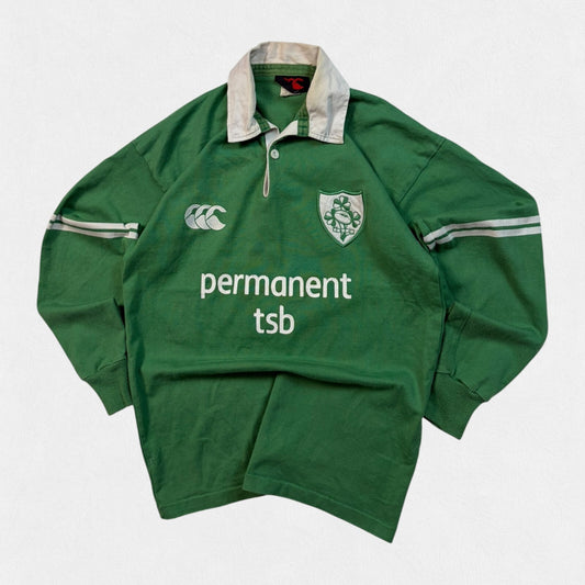 Vintage Ireland 2002-04 Canterbury rugby union shirt (S)