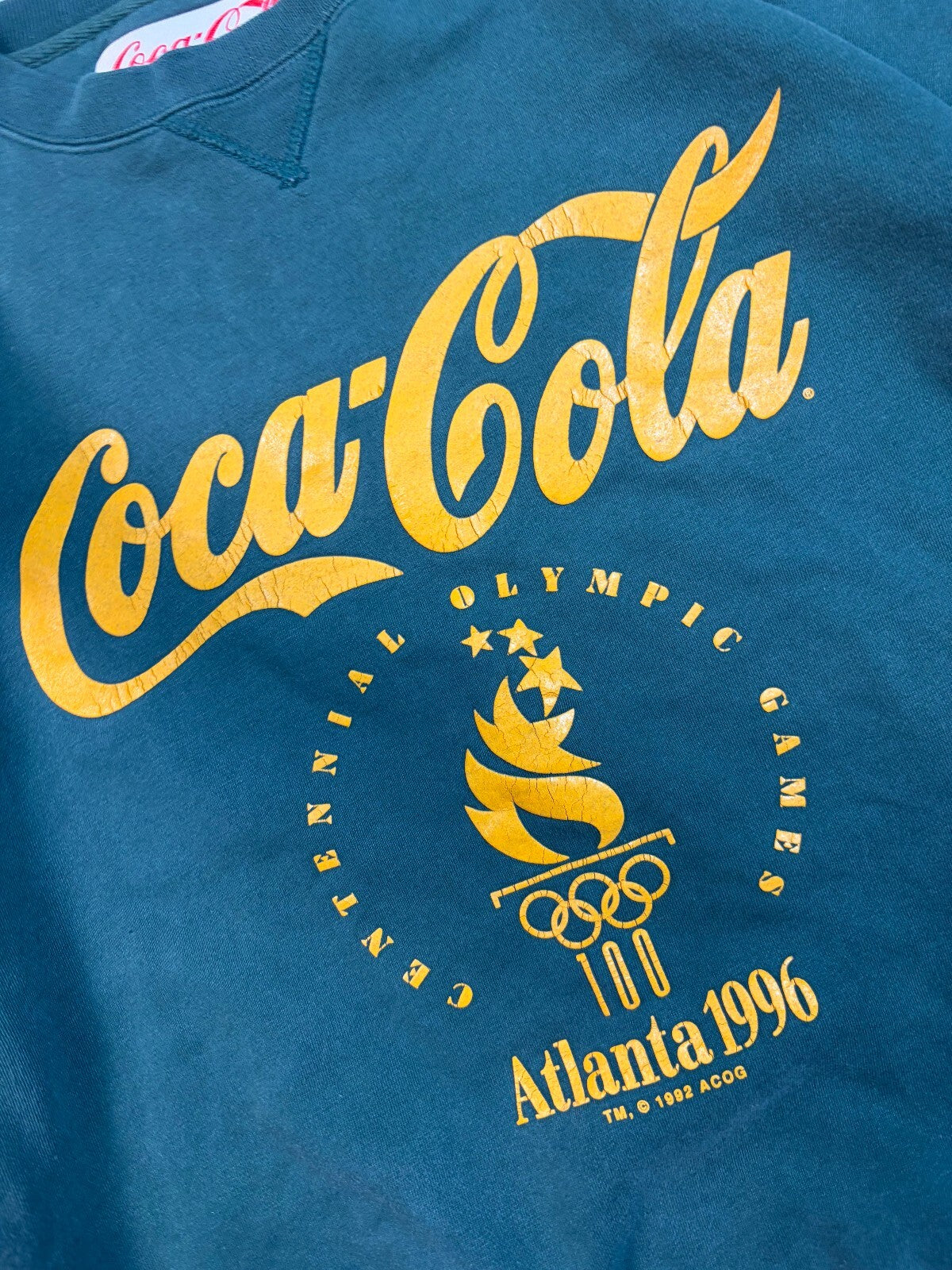Vintage Coca Cola 1996 Atlanta olympics sweatshirt (L)