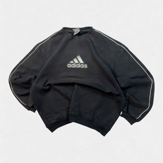 Vintage 90s Adidas centre logo sweatshirt (XL)
