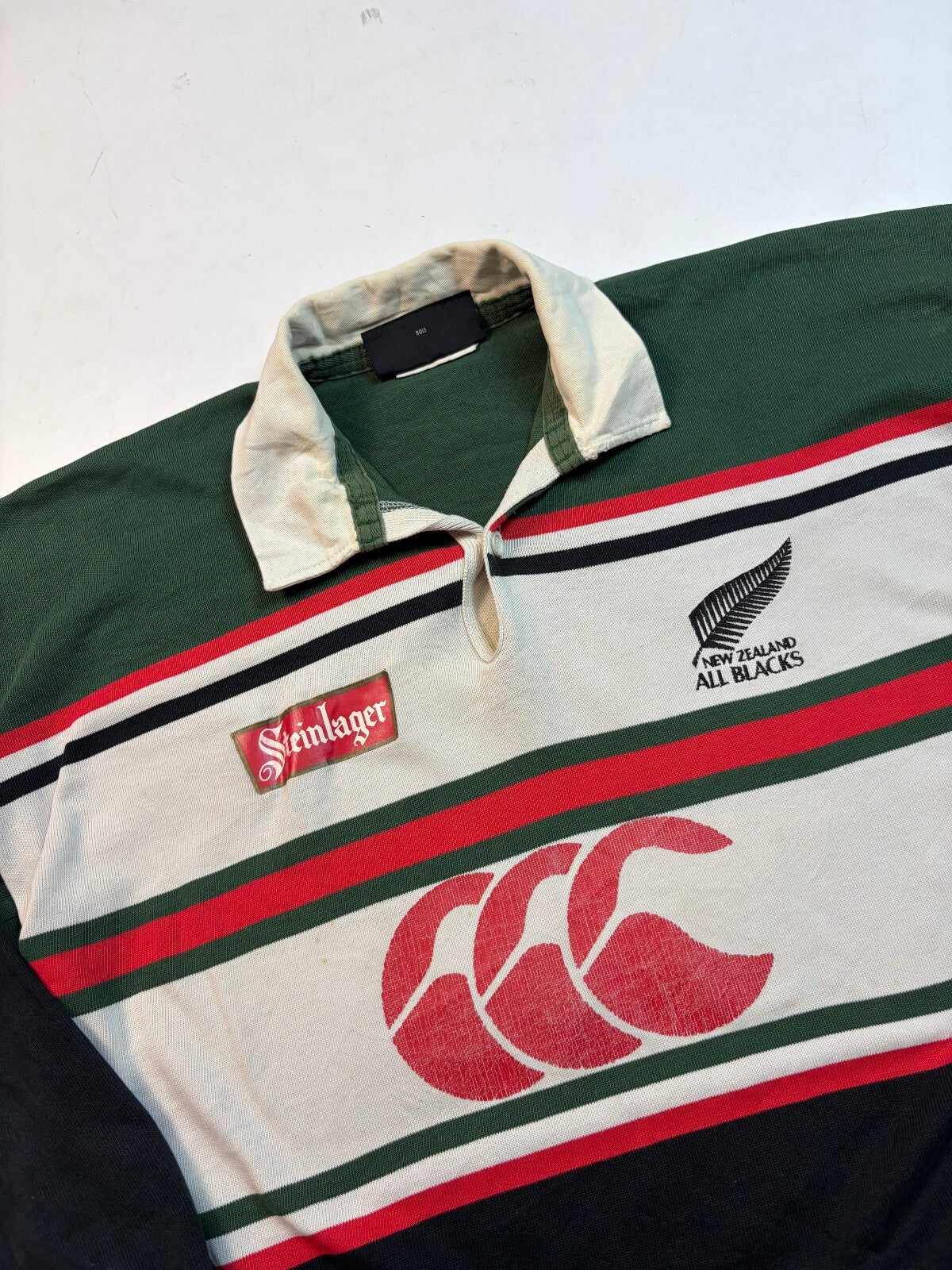 Vintage New Zealand 1994-96 Canterbury training rugby shirt (XL)