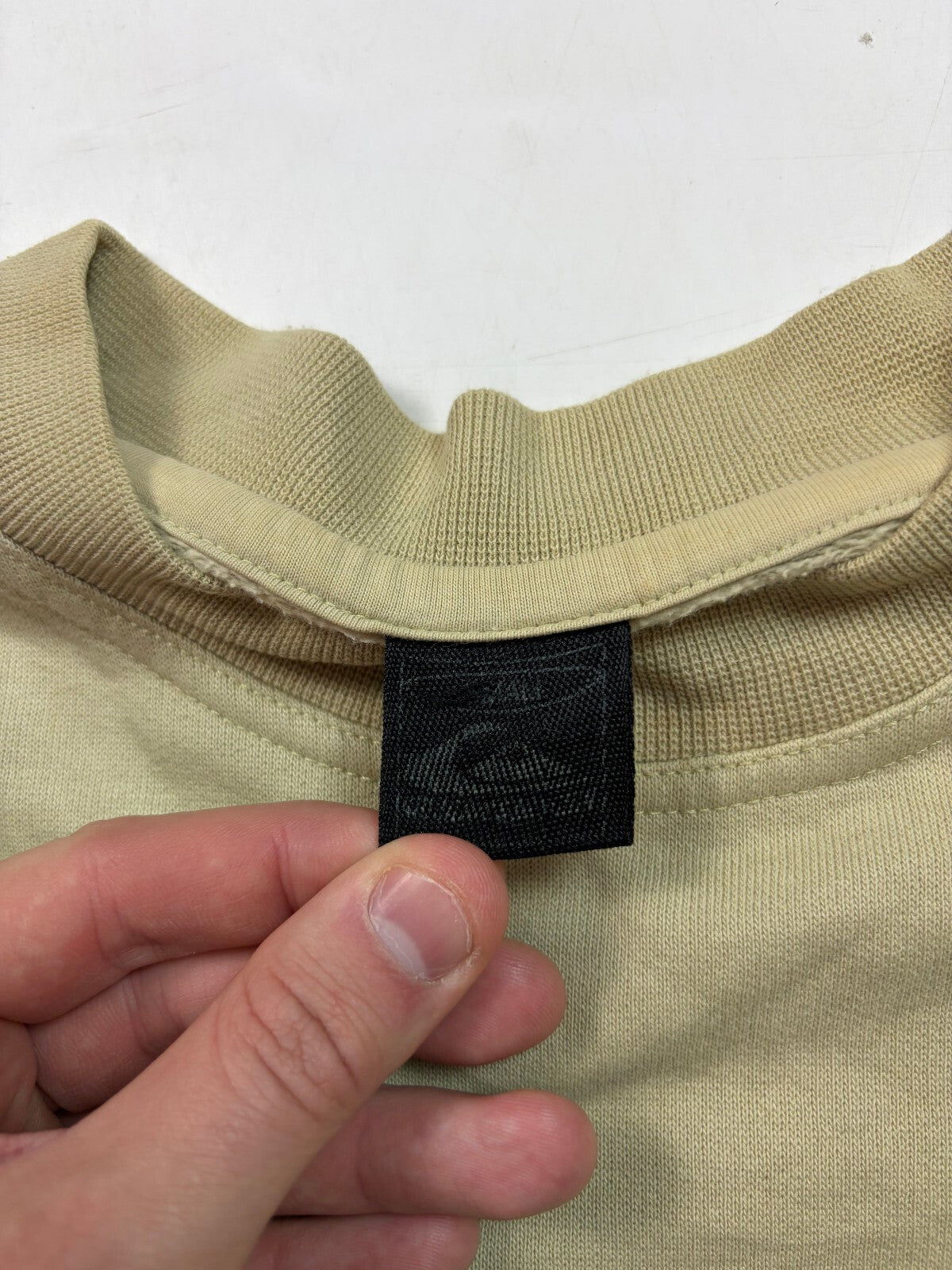 Vintage Y2K Quiksilver surfwear spell out sweatshirt (S)
