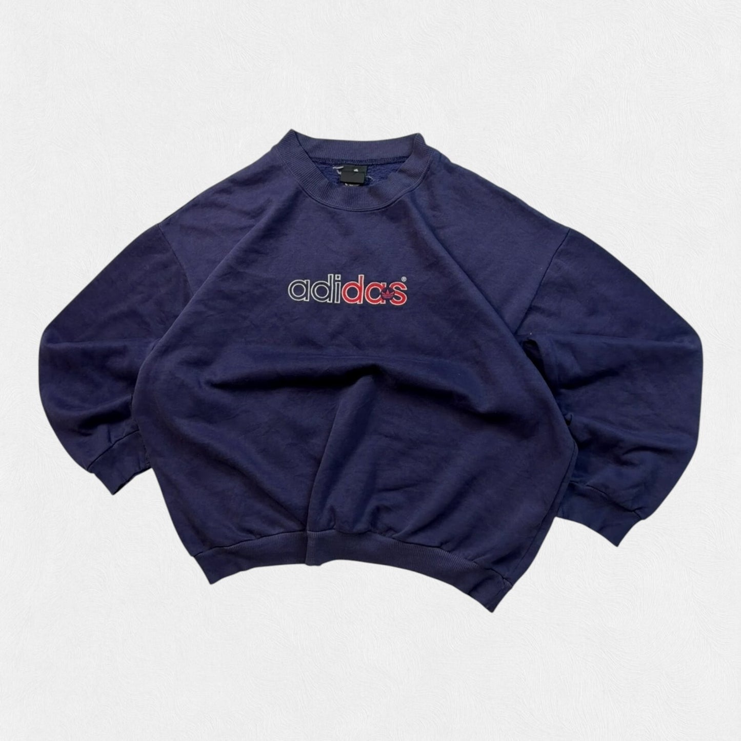 Vintage Adidas spell out sweatshirt (L)