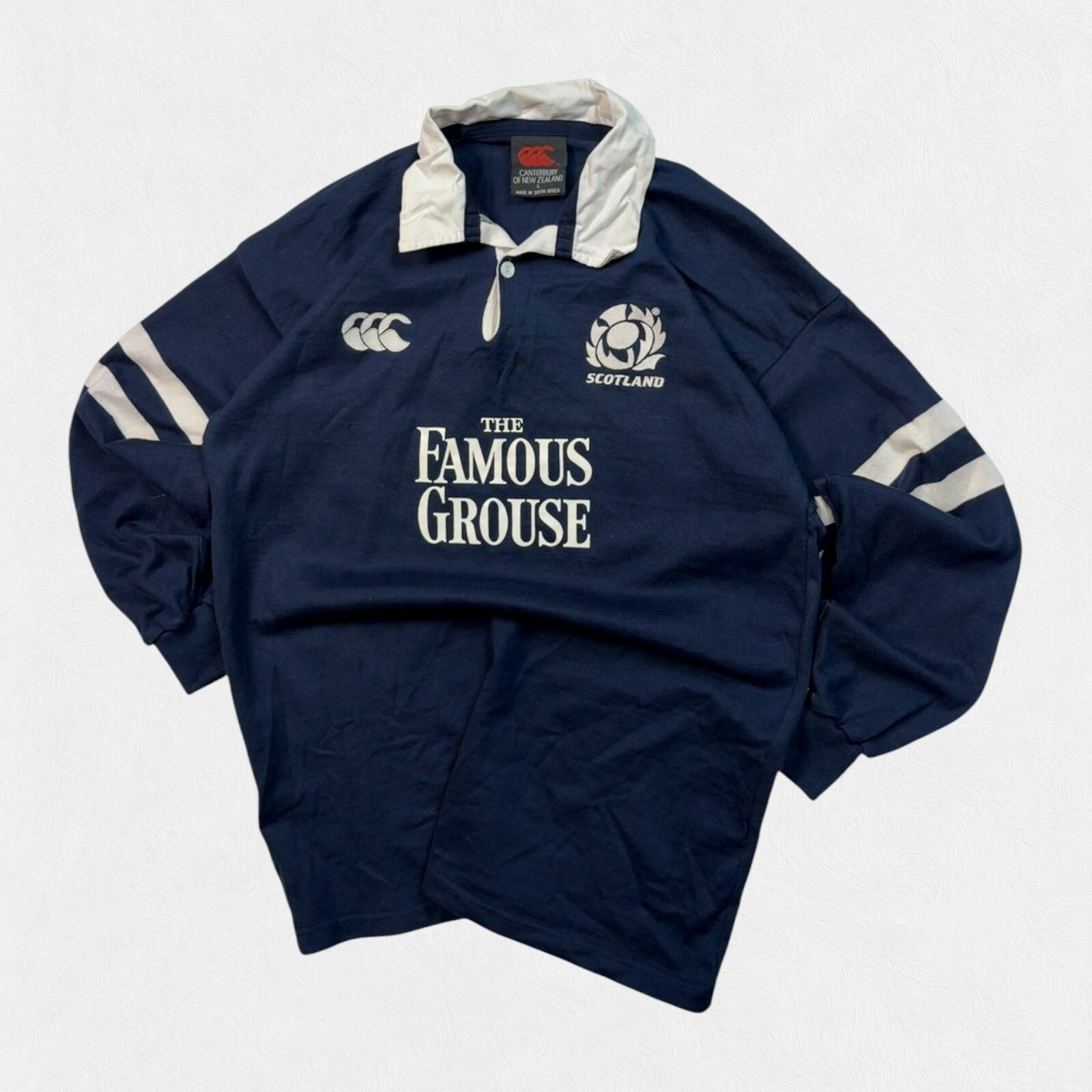 Vintage Scotland 2002-05 Canterbury rugby union shirt (L)