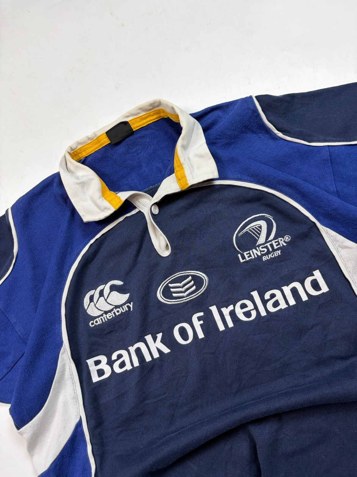 Vintage Leinster 2007/08 Canterbury rugby union shirt (M)