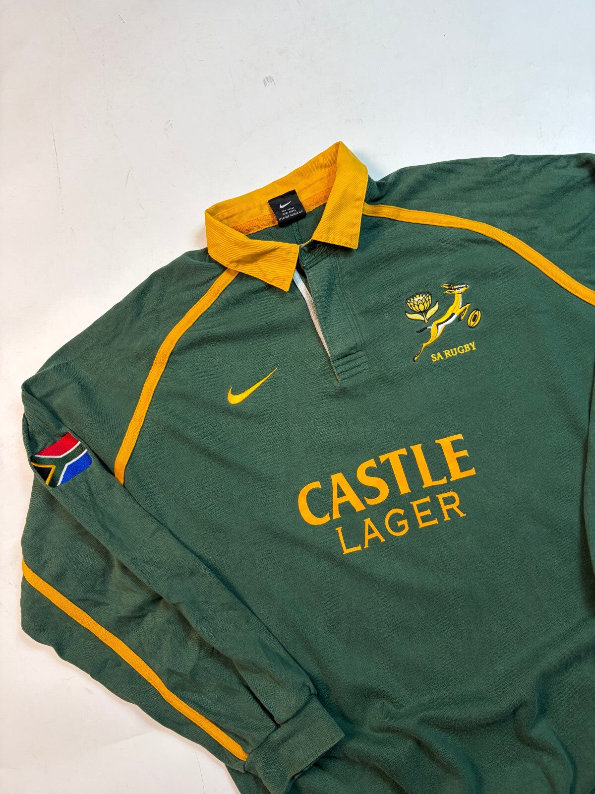 Vintage South Africa 2001/02 Nike rugby shirt (M)
