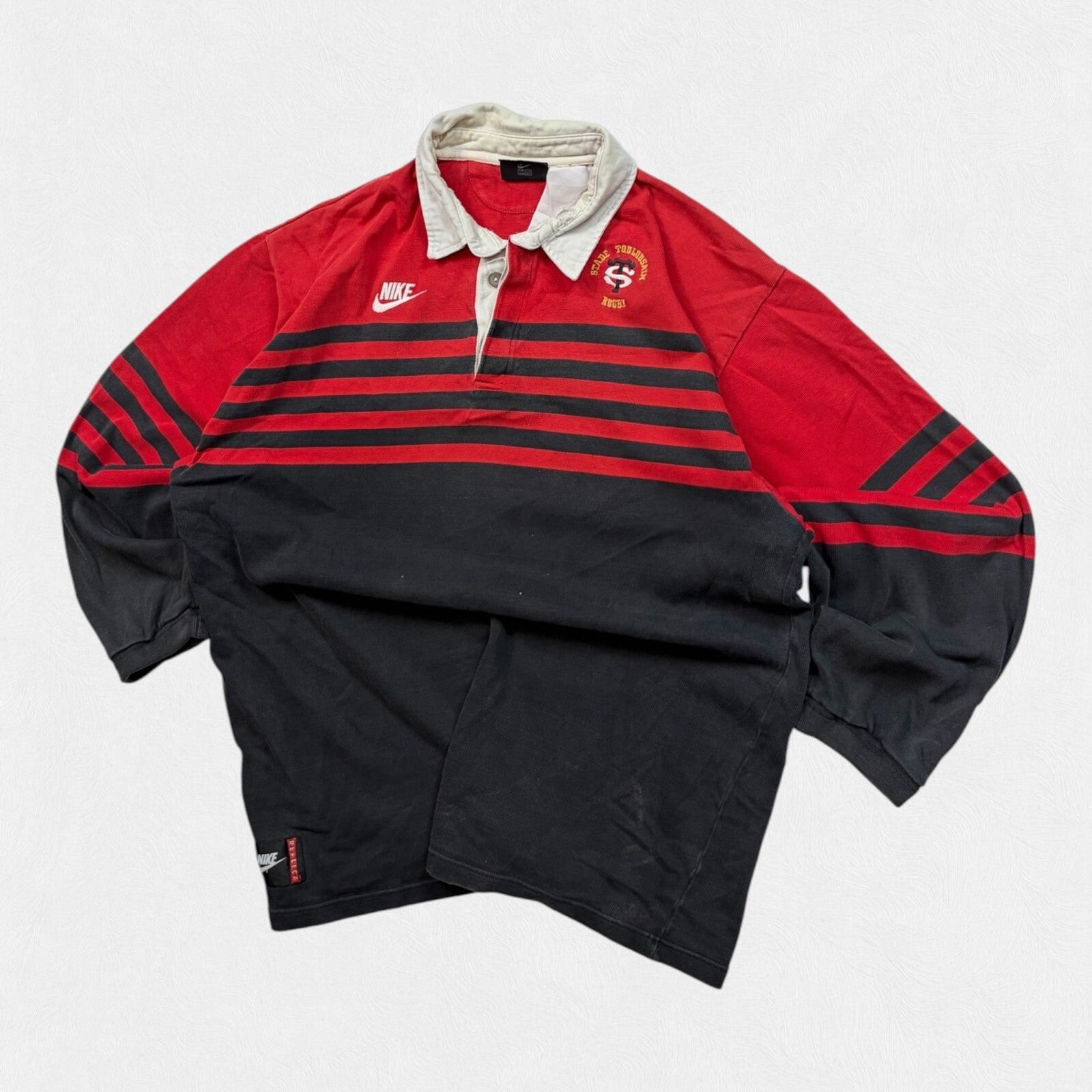 Vintage Stade Toulousain 1995/96 Nike rugby shirt (XL)