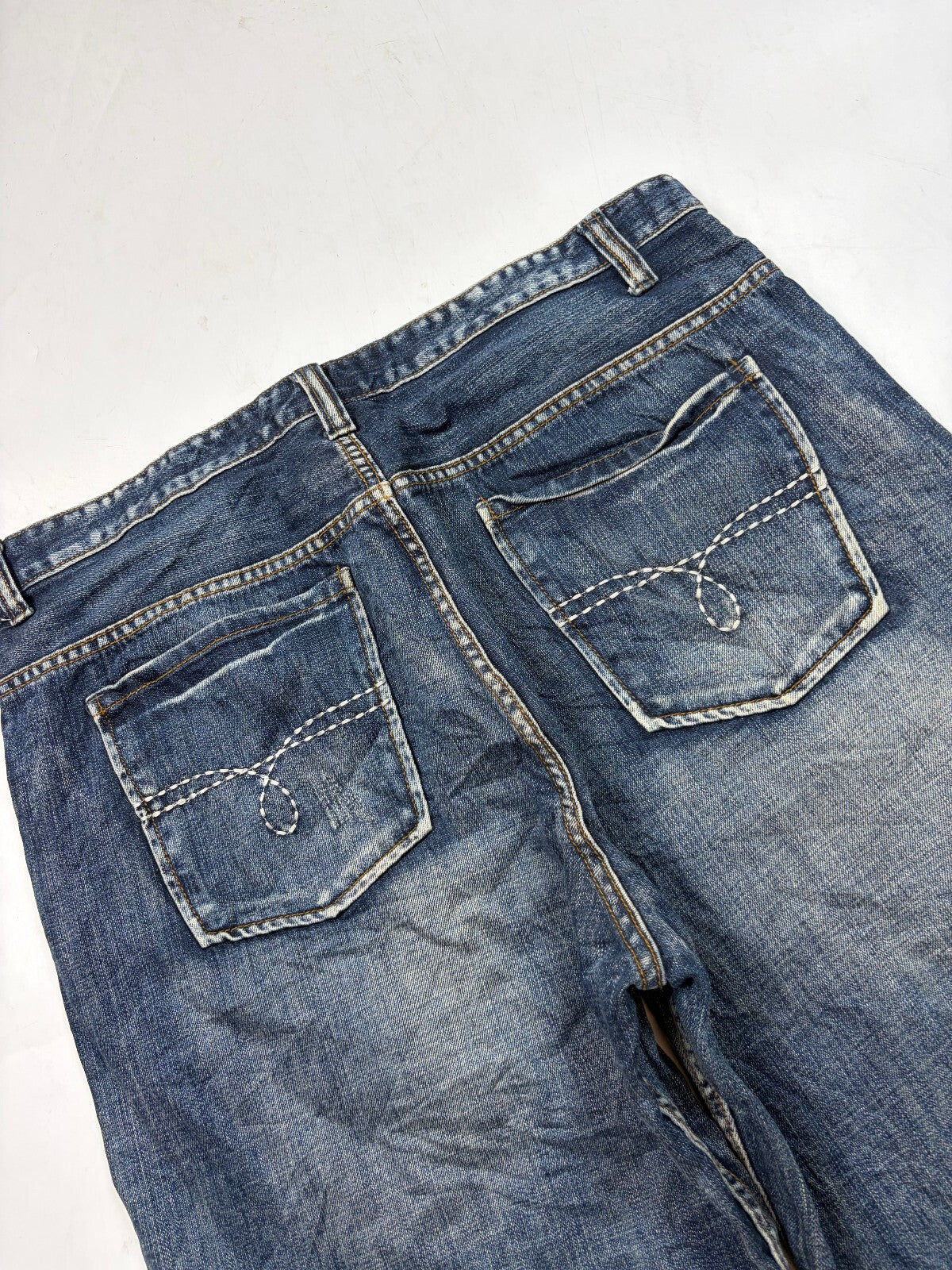 Vintage Y2K Route 66 baggy hip hop jorts (W40)