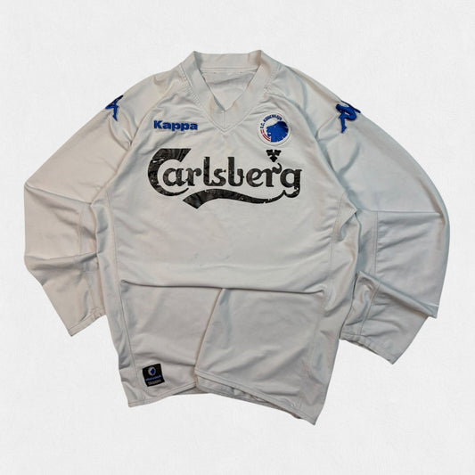 Vintage Copenhagen 2005/06 Kappa long sleeve football shirt (L)