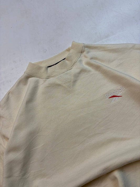 Vintage Y2K Reebok small logo sweatshirt (L)
