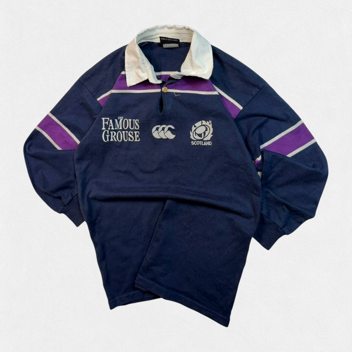 Vintage Scotland 2000-02 Canterbury rugby union shirt (M)