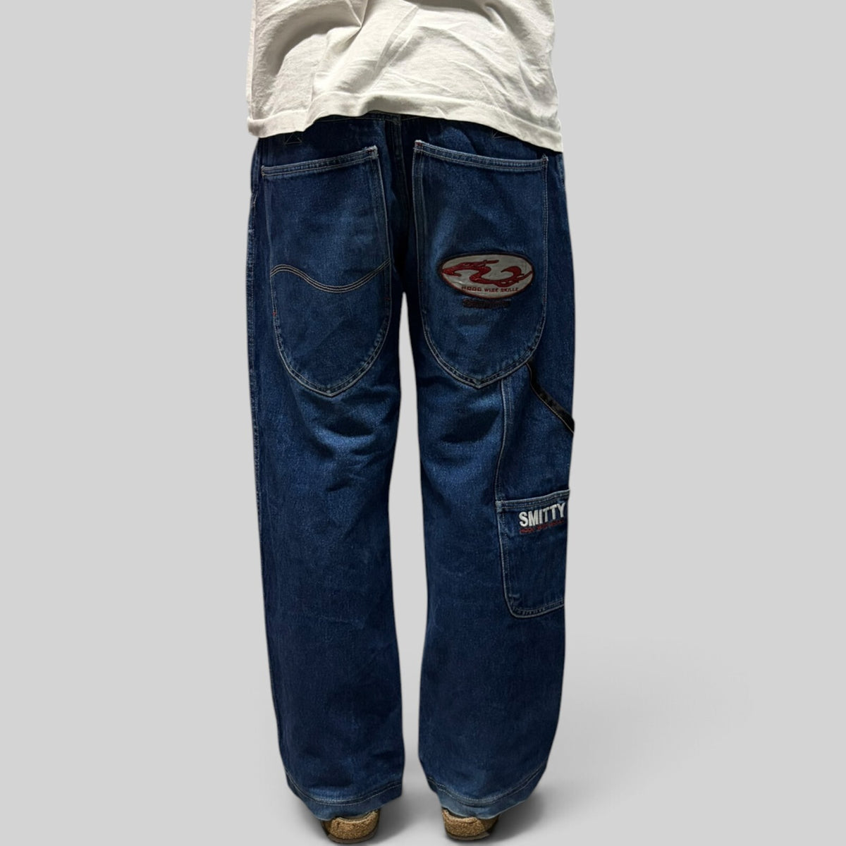 Vintage Y2K baggy hip hop carpenter jeans (W32)