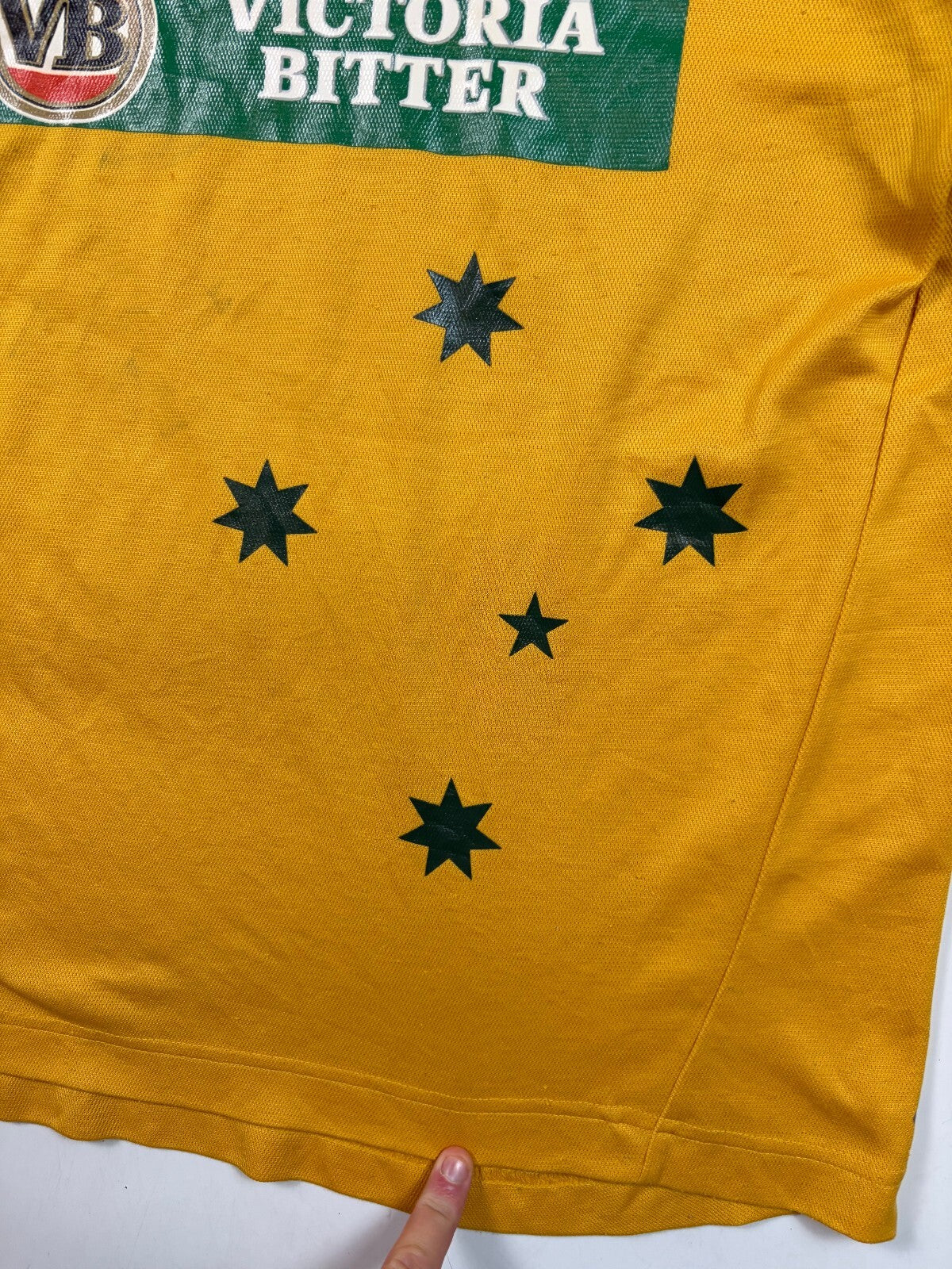 Vintage 2000s Australia ODI Adidas cricket shirt (M)