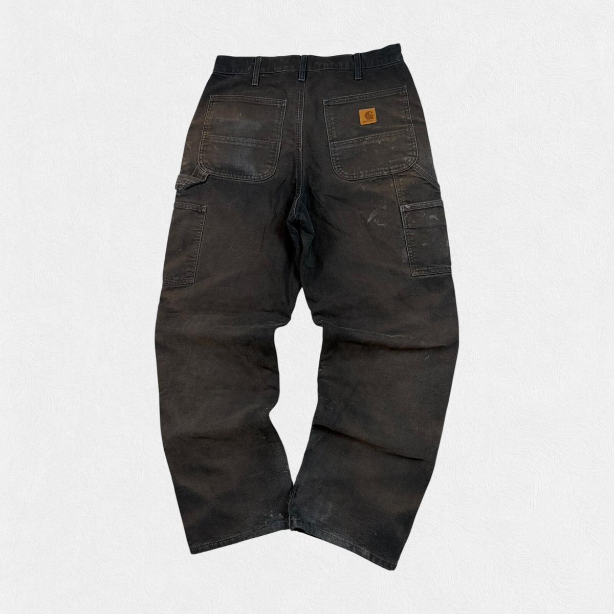 Carhartt paint splattered baggy carpenter pants (W32)