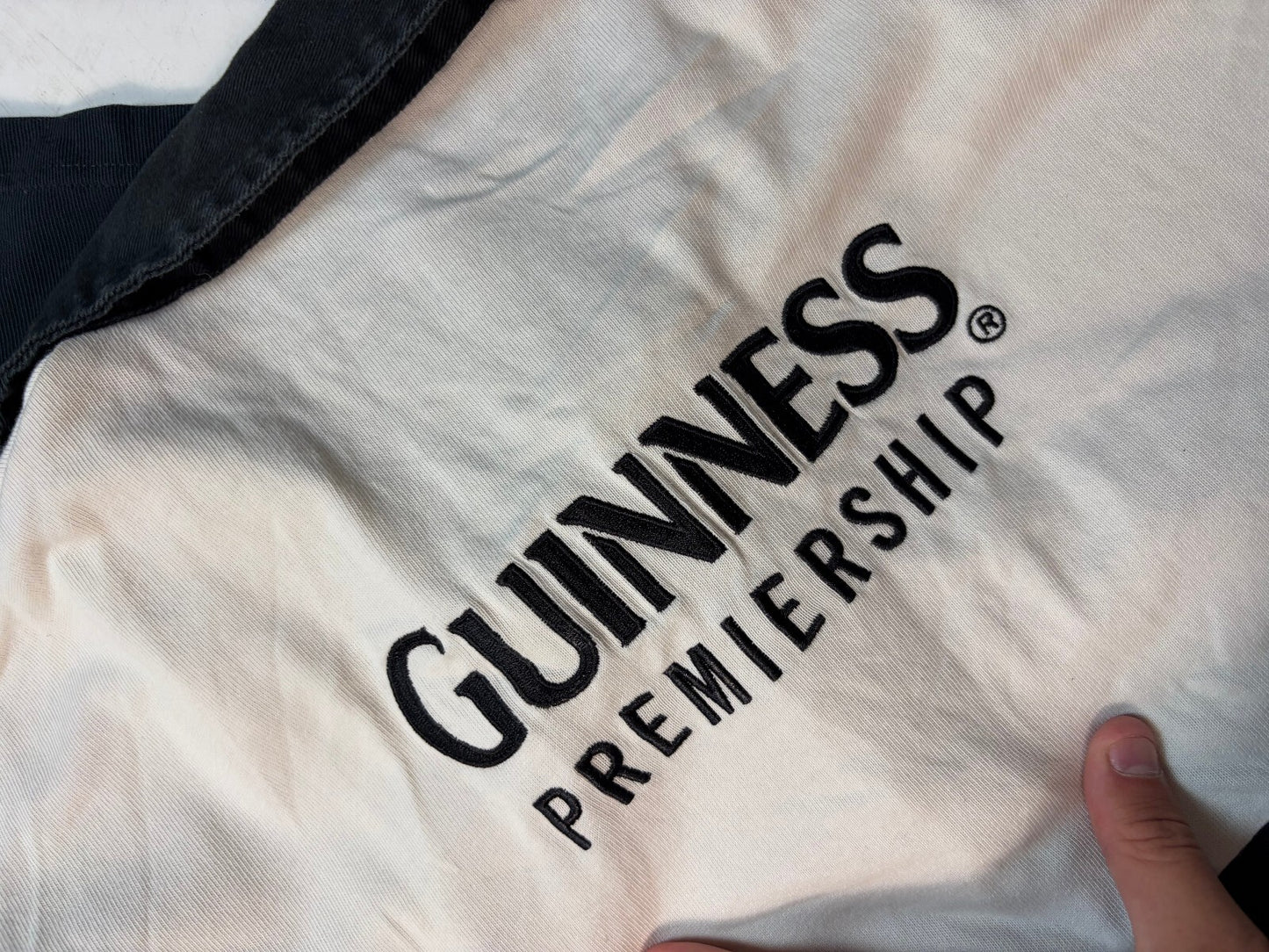 Vintage Guinness premiership Cotton Traders rugby shirt (XL)