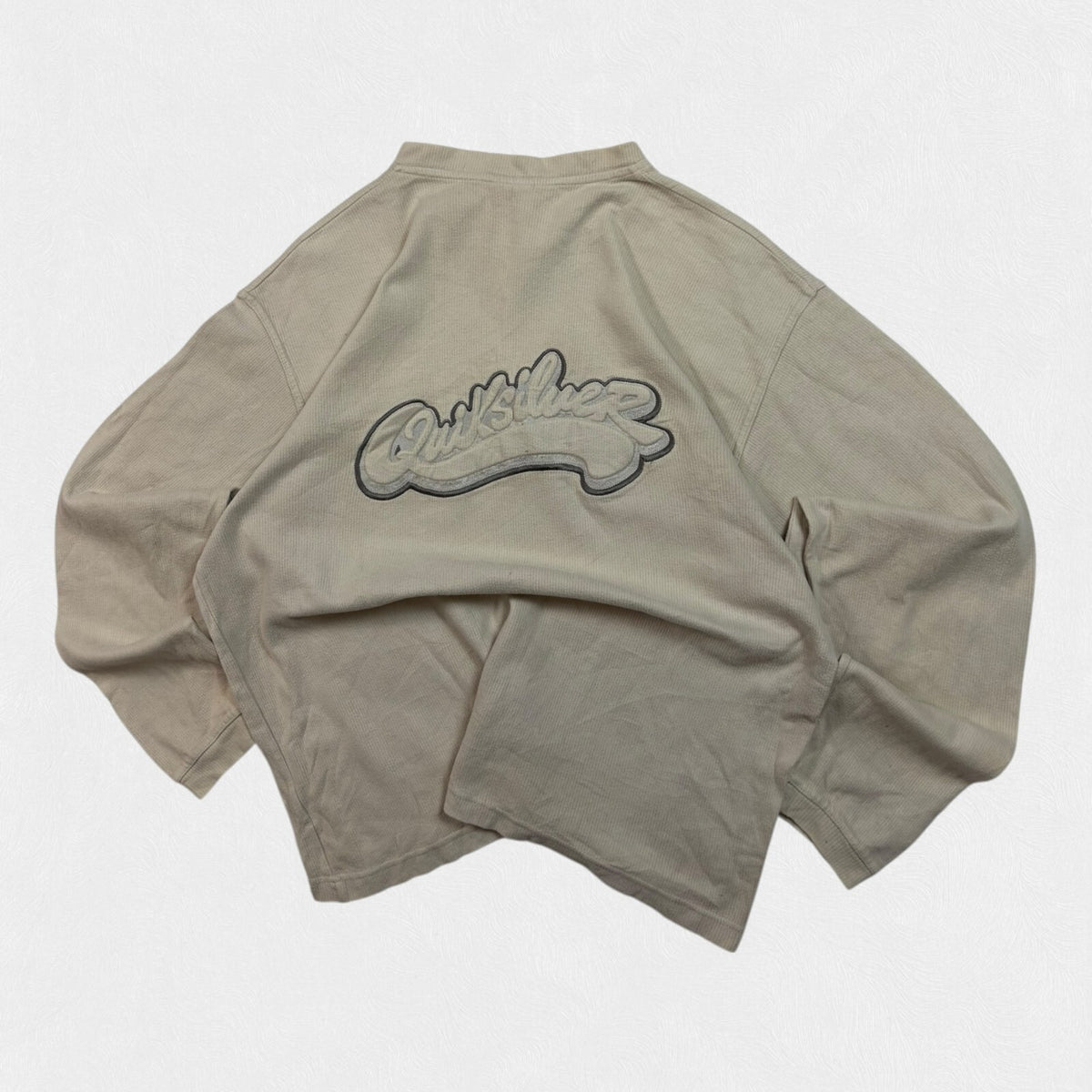 Vintage Y2K Quiksilver surfwear spell out sweatshirt (M)