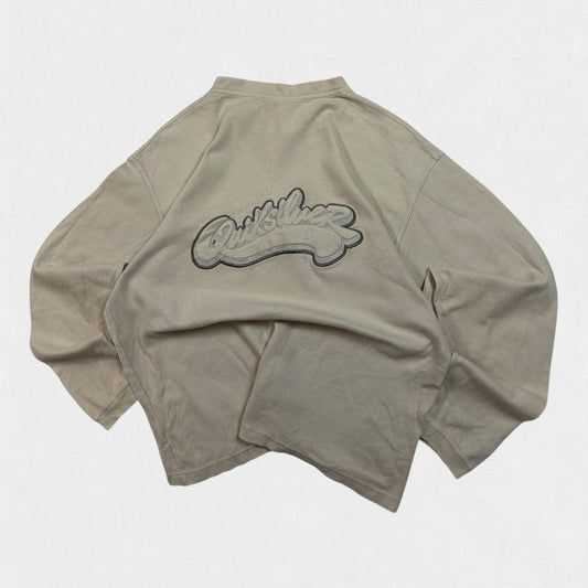 Vintage Y2K Quiksilver surfwear spell out sweatshirt (M)