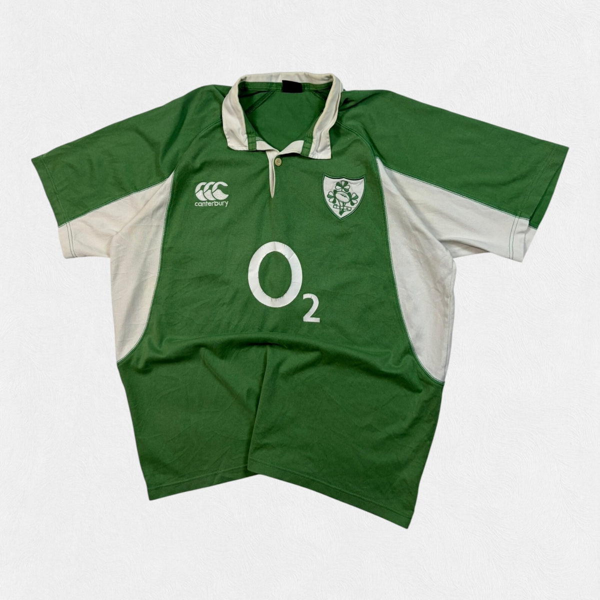 Vintage Ireland 2006/07 Canterbury rugby union shirt (XL)