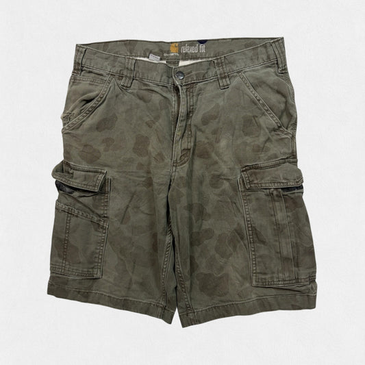 Carhartt baggy camouflage cargo shorts (W33)