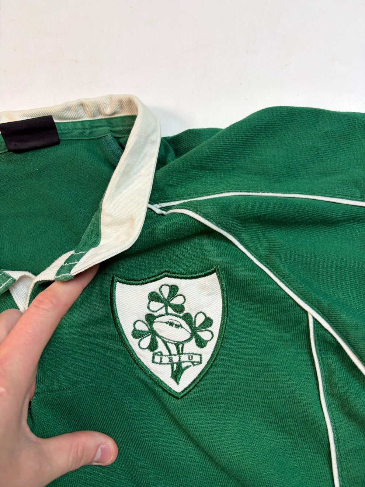 Vintage Ireland 2007/08 Canterbury rugby union shirt (L)