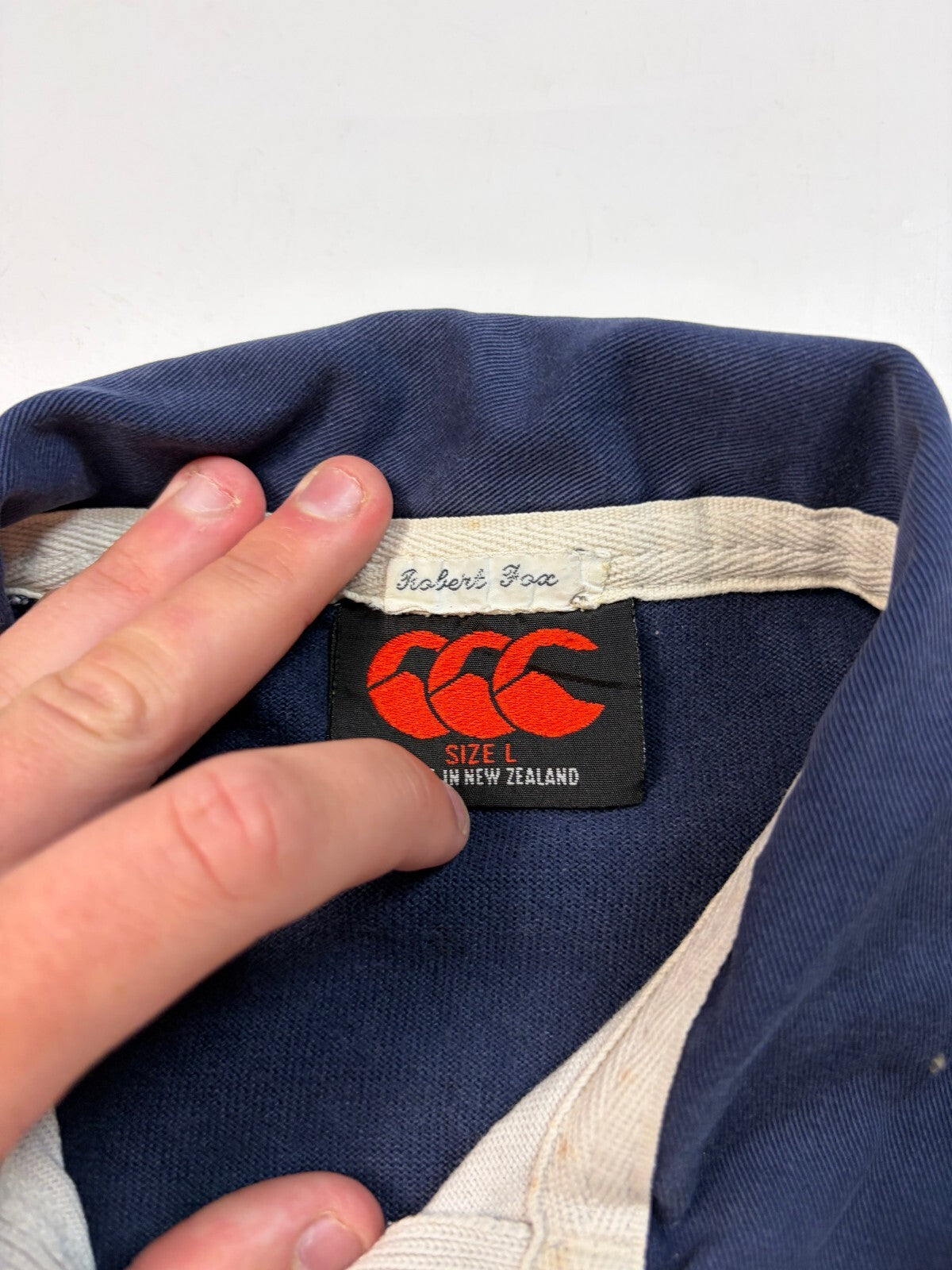 Vintage Tudor Grange 2002 Canada tour Canterbury rugby union shirt (L)