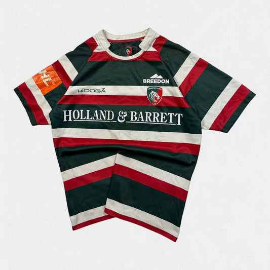 Leicester Tigers 2016/17 Kooga rugby union shirt (L)