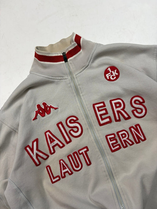 Vintage 2000s Kaiserslautern Kappa football track top (XXL)