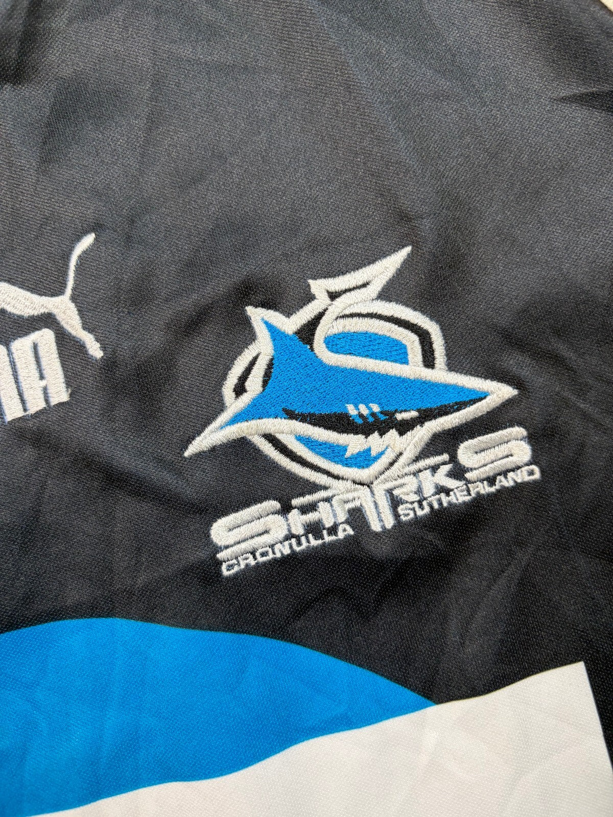 Vintage Cronulla Sutherland Sharks 2005 Puma rugby league shirt (XXL)