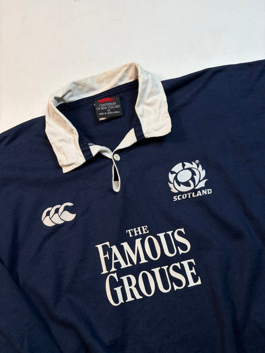 Vintage Scotland 2002-05 Canterbury rugby union shirt (XXL)