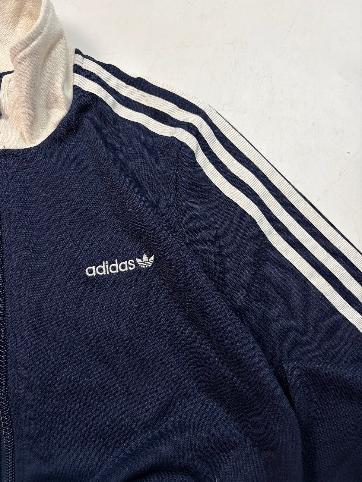 Vintage Y2K adidas originals side stripe track top (M)