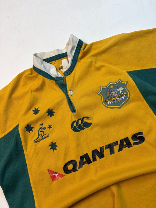 Vintage Australia 2006/07 Canterbury home rugby union shirt (M)
