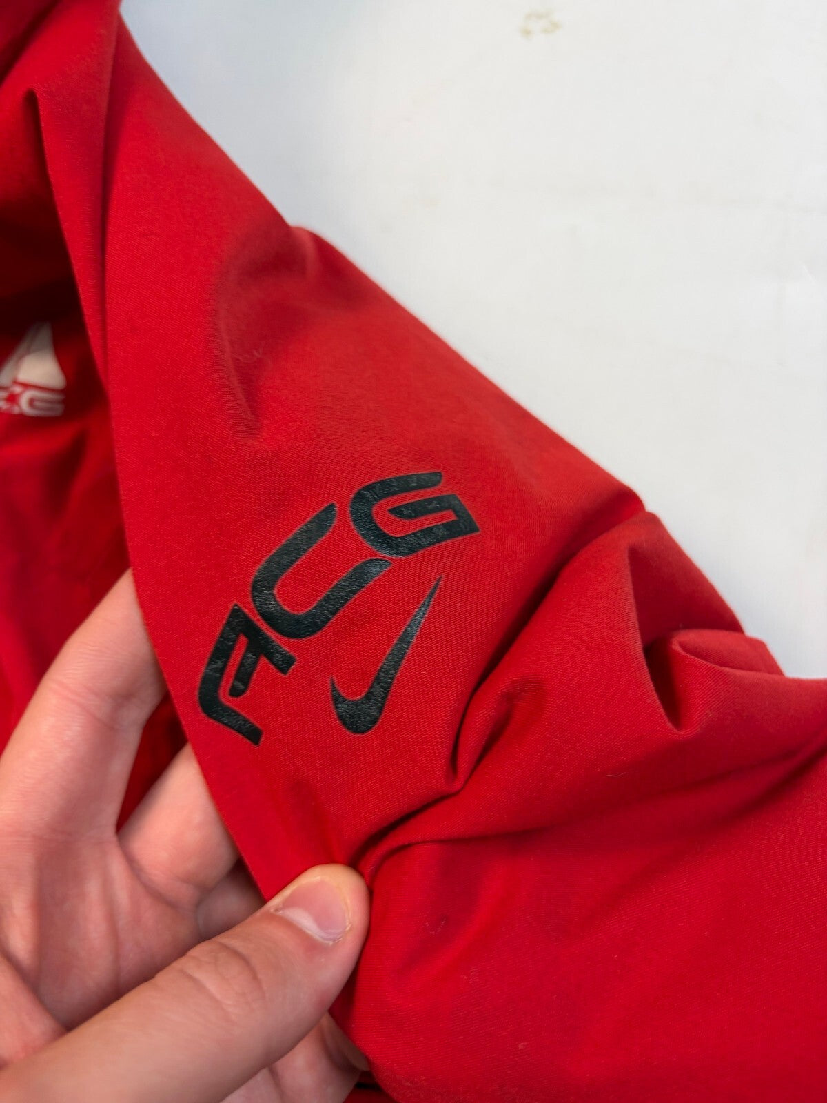 Vintage Nike ACG goretex hooded rain jacket (L)