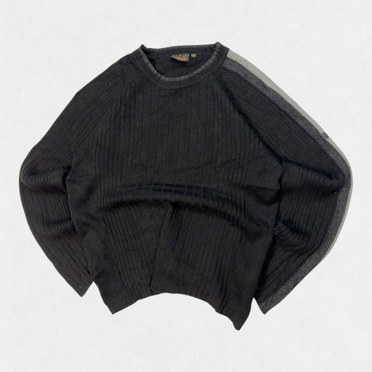 Vintage Y2K Quiksilver ribbed knit sweater (XL)