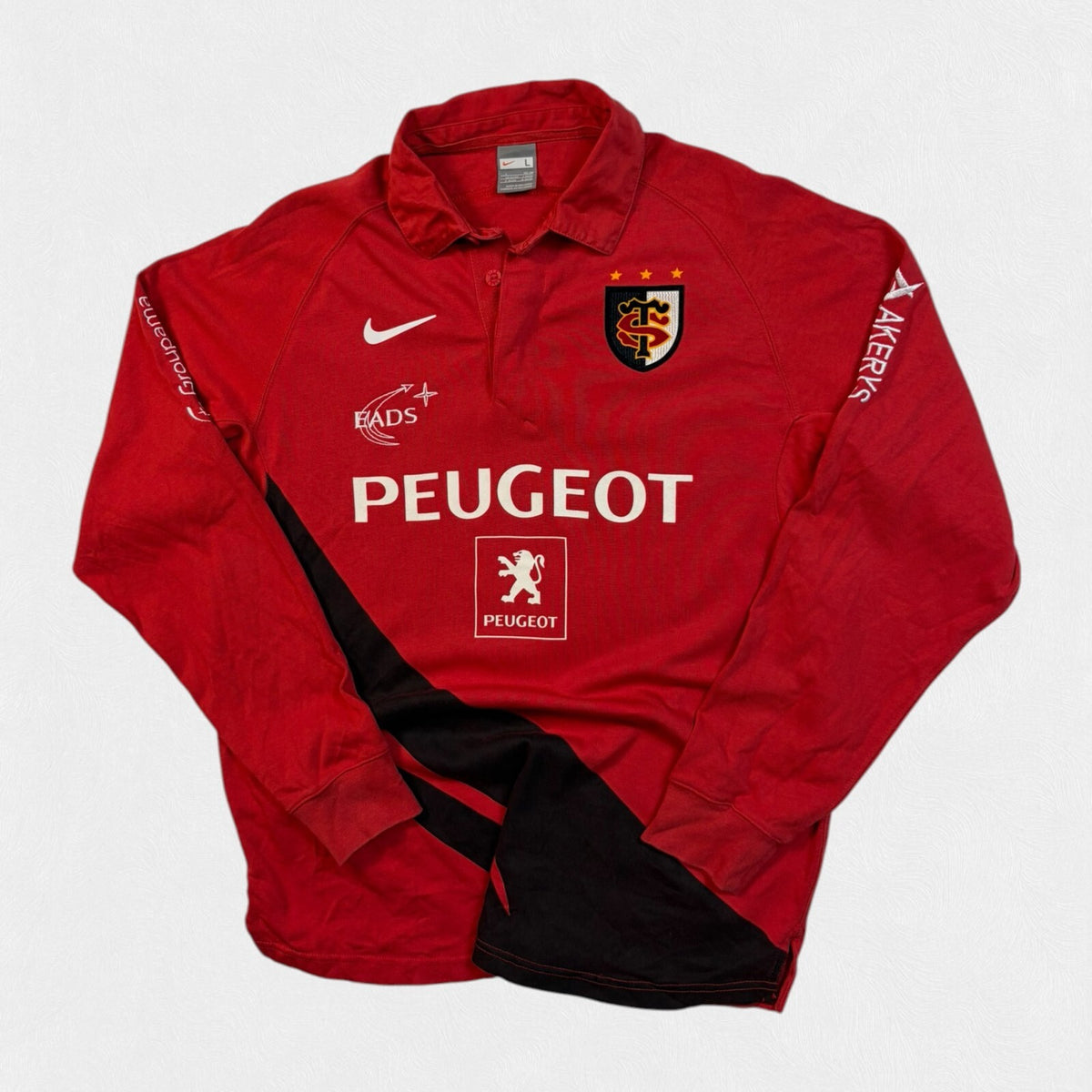 Vintage Stade Toulousain 2008/09 Nike away rugby union shirt (L)