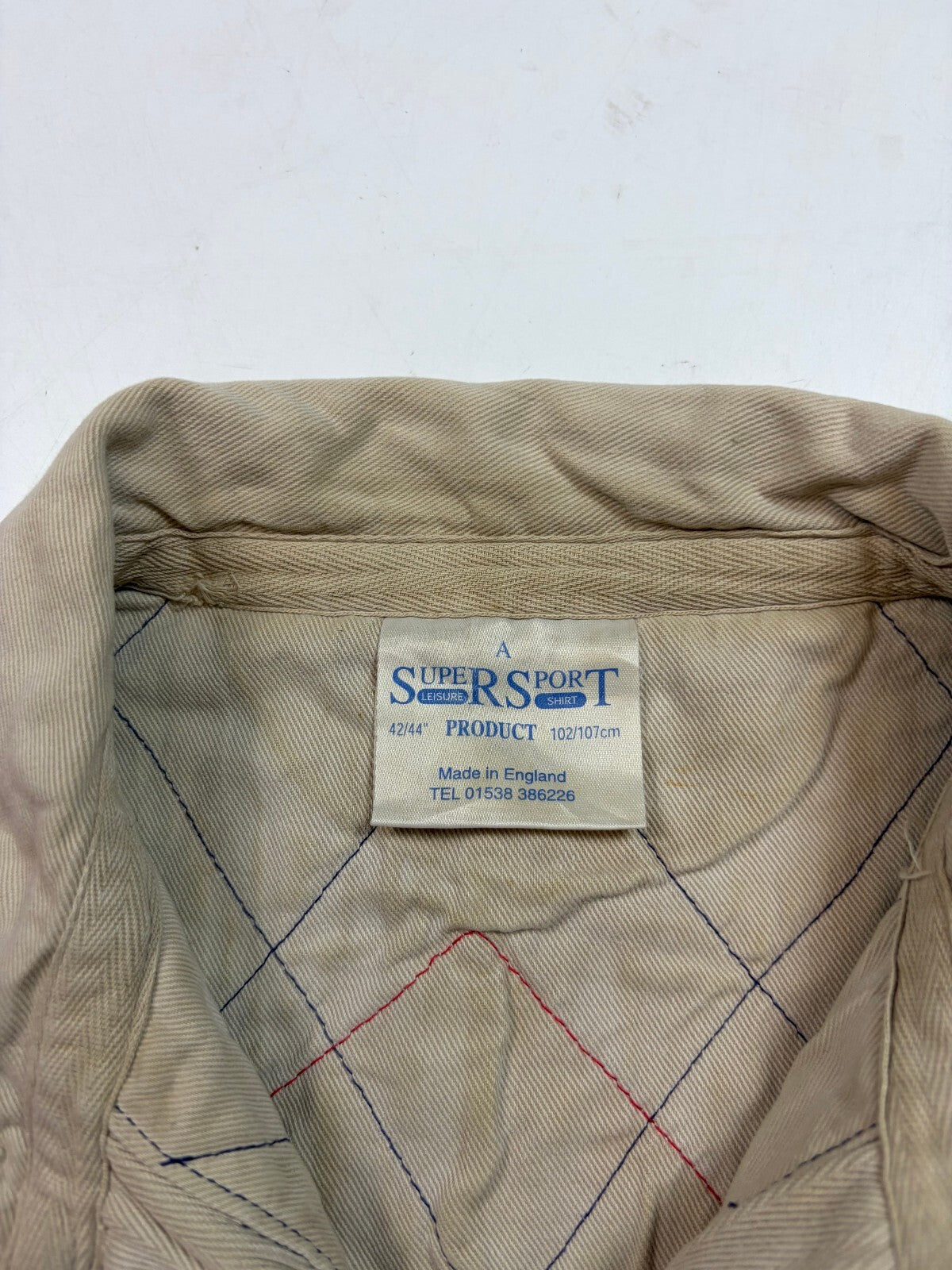 Vintage 80s Gloucestershire fire & rescue match wornrugby union shirt (L)